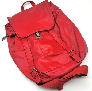 Capizeo Faux Leather Backpack